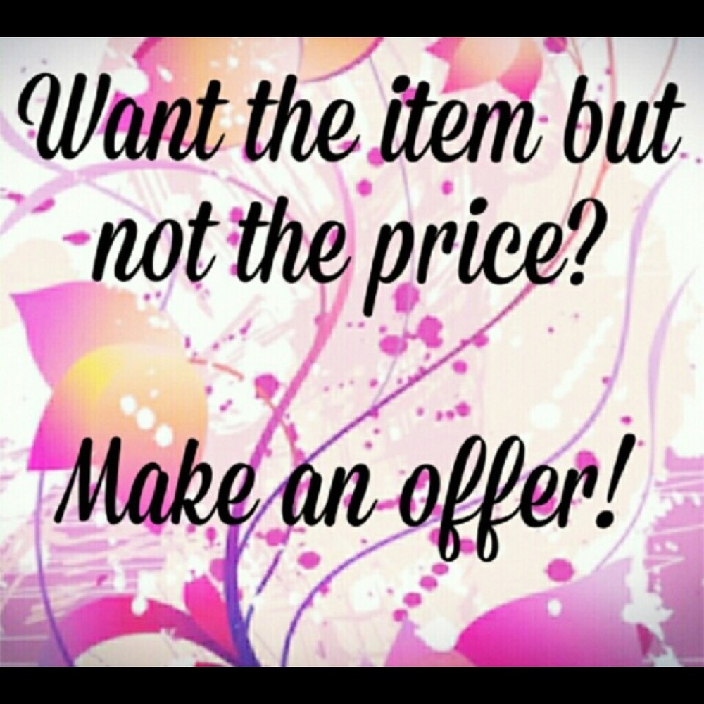 Want the item just make an offer